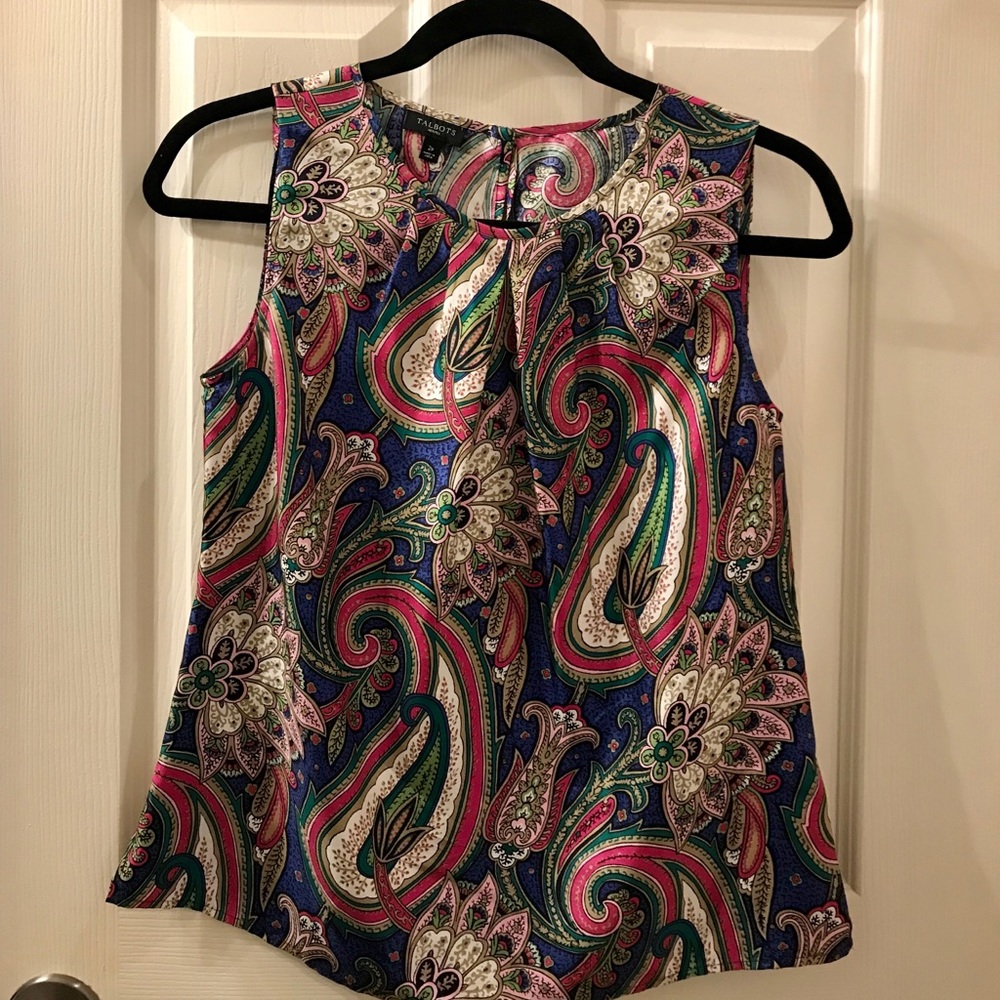 Talbot’s 100% Silk Top